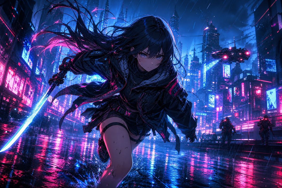 少萝-霓虹都市代码少女动漫剪辑